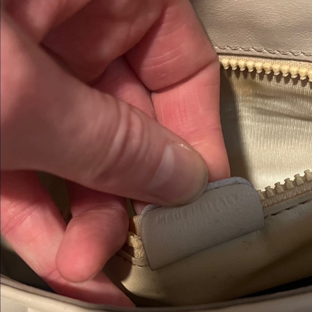 Celine Beige Crossbody Shoulder Bag with Gold Accent - Picture 11 of 12
